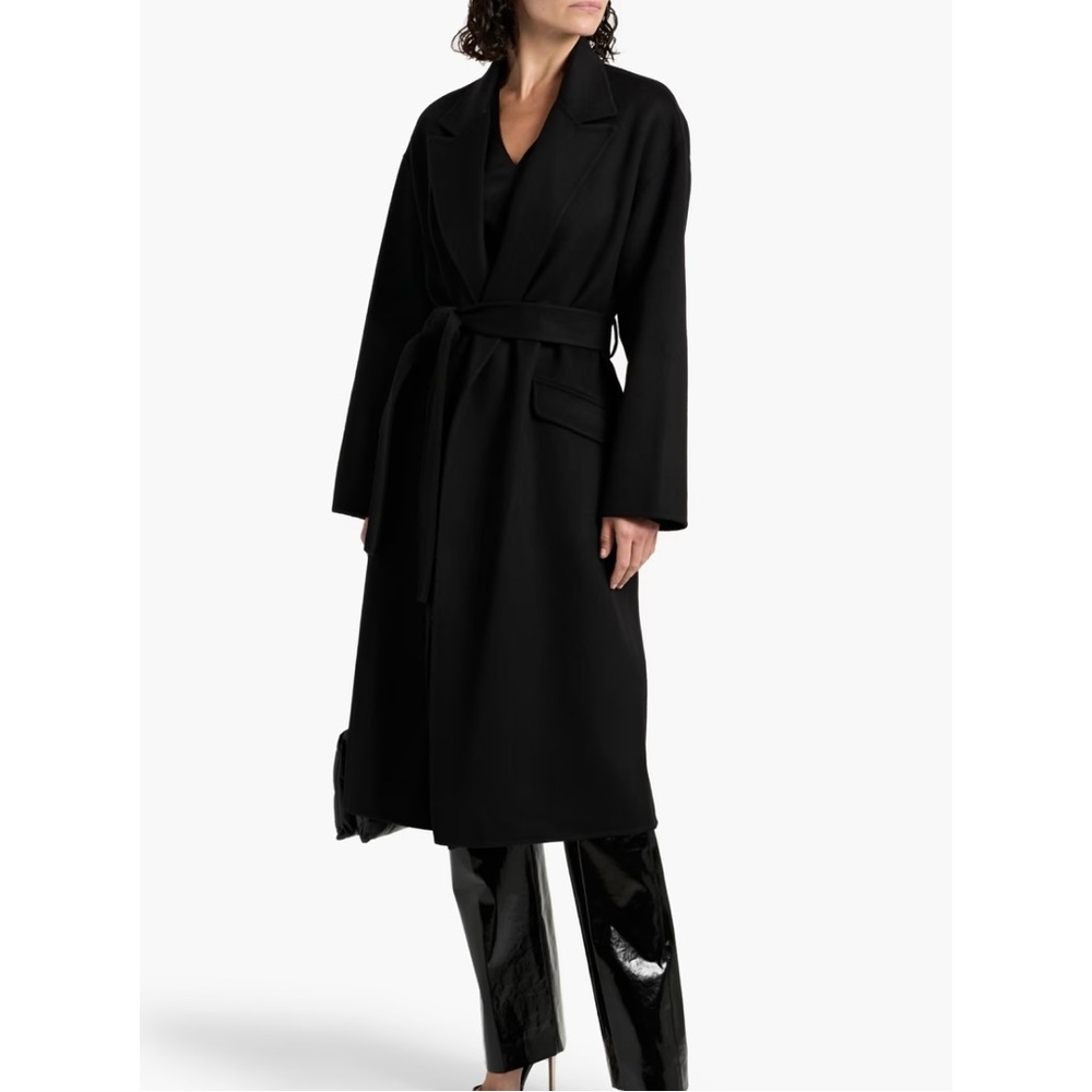 Theory Oaklane Wool Cashmere Double Breasted Coat